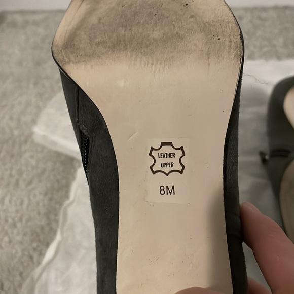 Brand:Sam& Libby,Size8,Col:gray,Suede,one time worn, like new, Upper Leeather - Picture 7 of 8